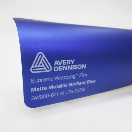 Avery SWF-Matte Metallic Brilliant Blue